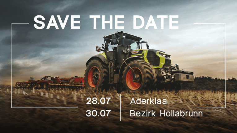 Save the date- Feldtag bei Landtechnik Schuster
