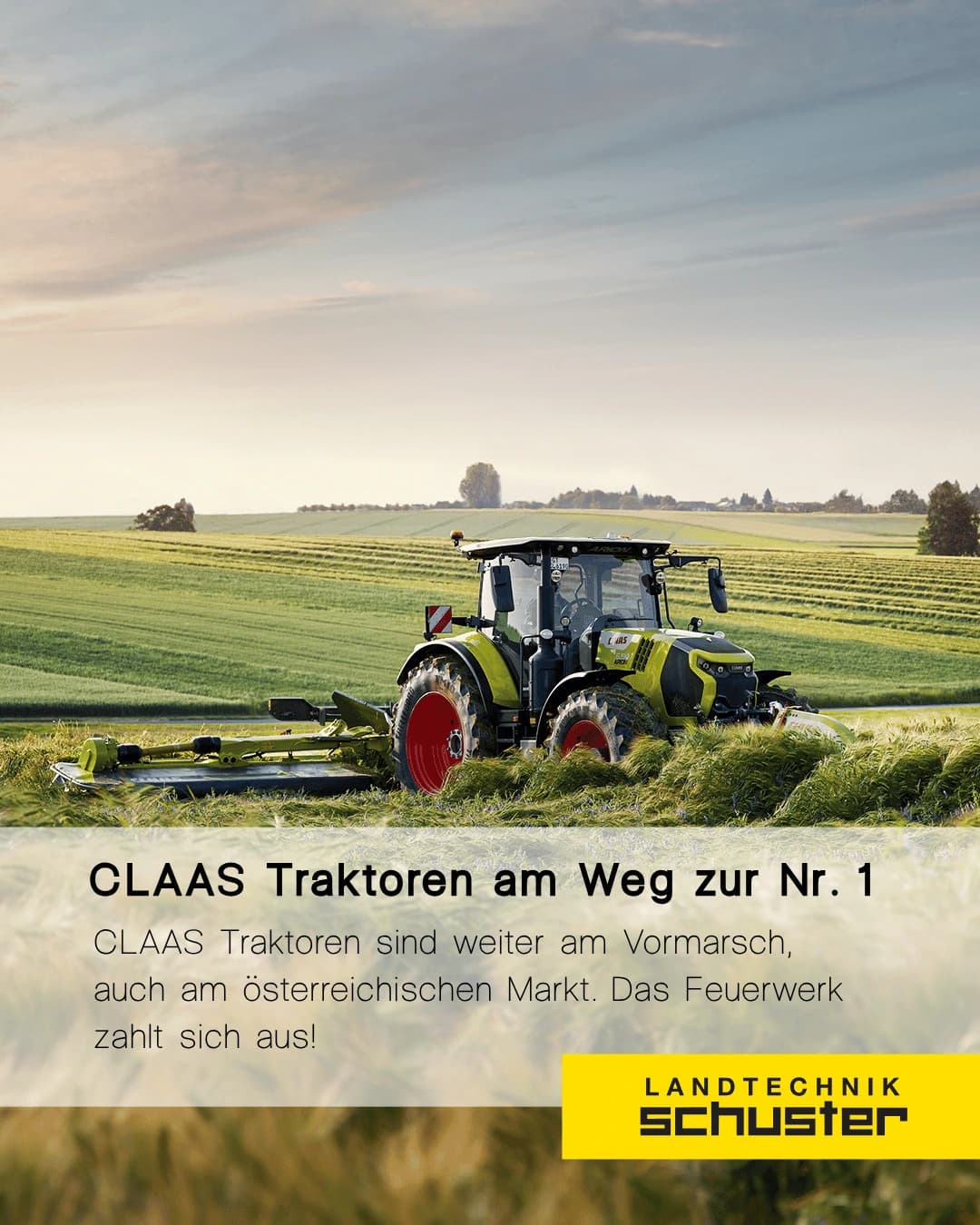 Zulassungsstatistik- Claas am Vormarsch