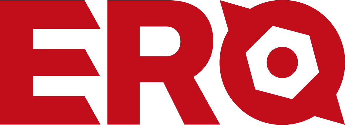 ERO Logo, offizieller Partner von Landtechnik Schuster. 