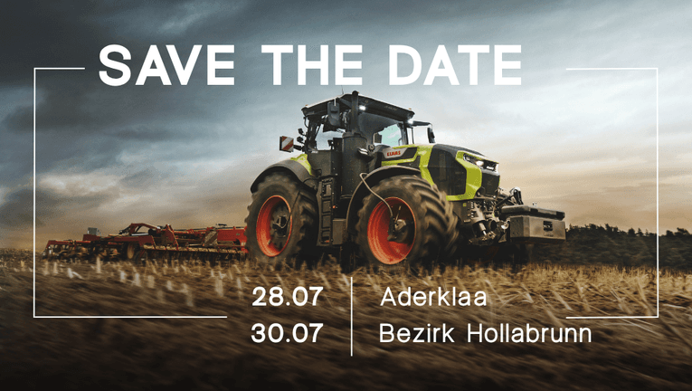 Save the date- Feldtag bei Landtechnik Schuster