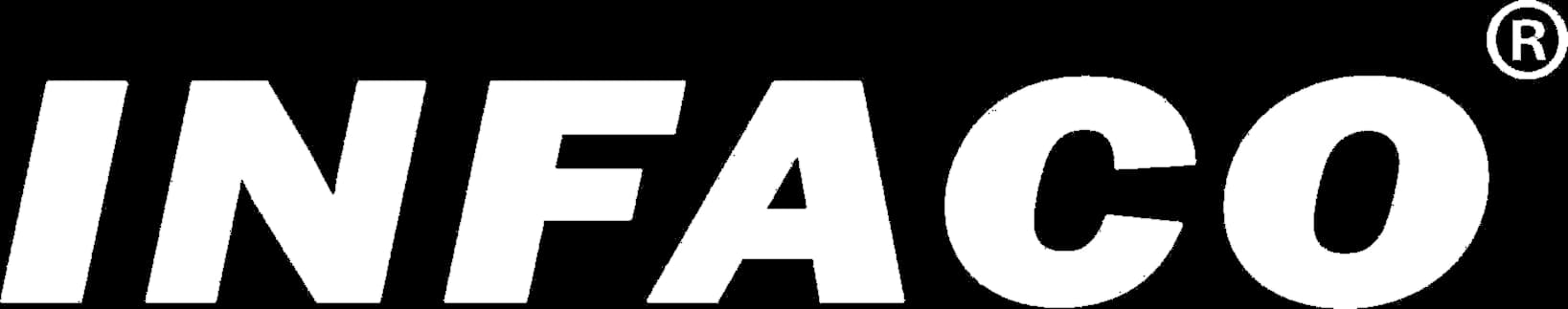 Infaco Logo, offizieller Partner von Landtechnik Schuster. 