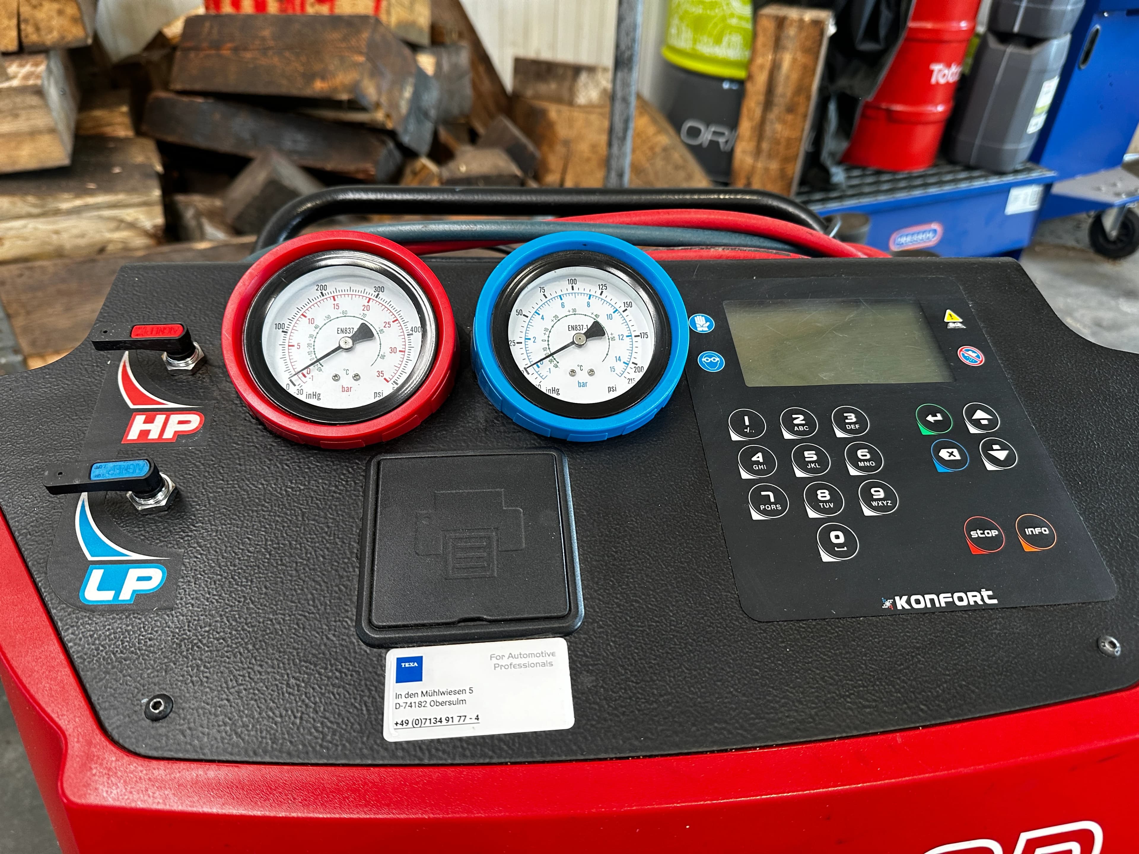 Wir bei landtechnik Schuster machen Ihr Klima Service im nu