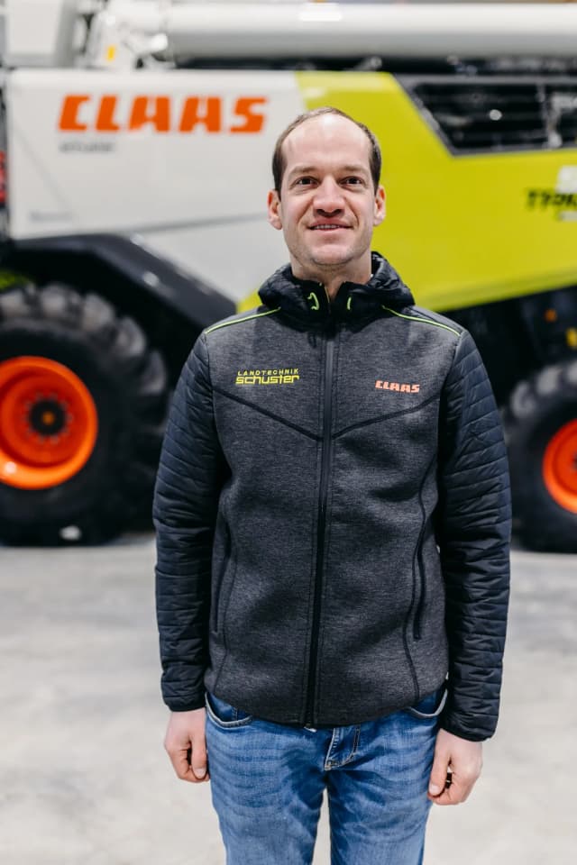 Robert Schuster, Landtechnik Schuster, Geschäftsführung, persönliche Beratung