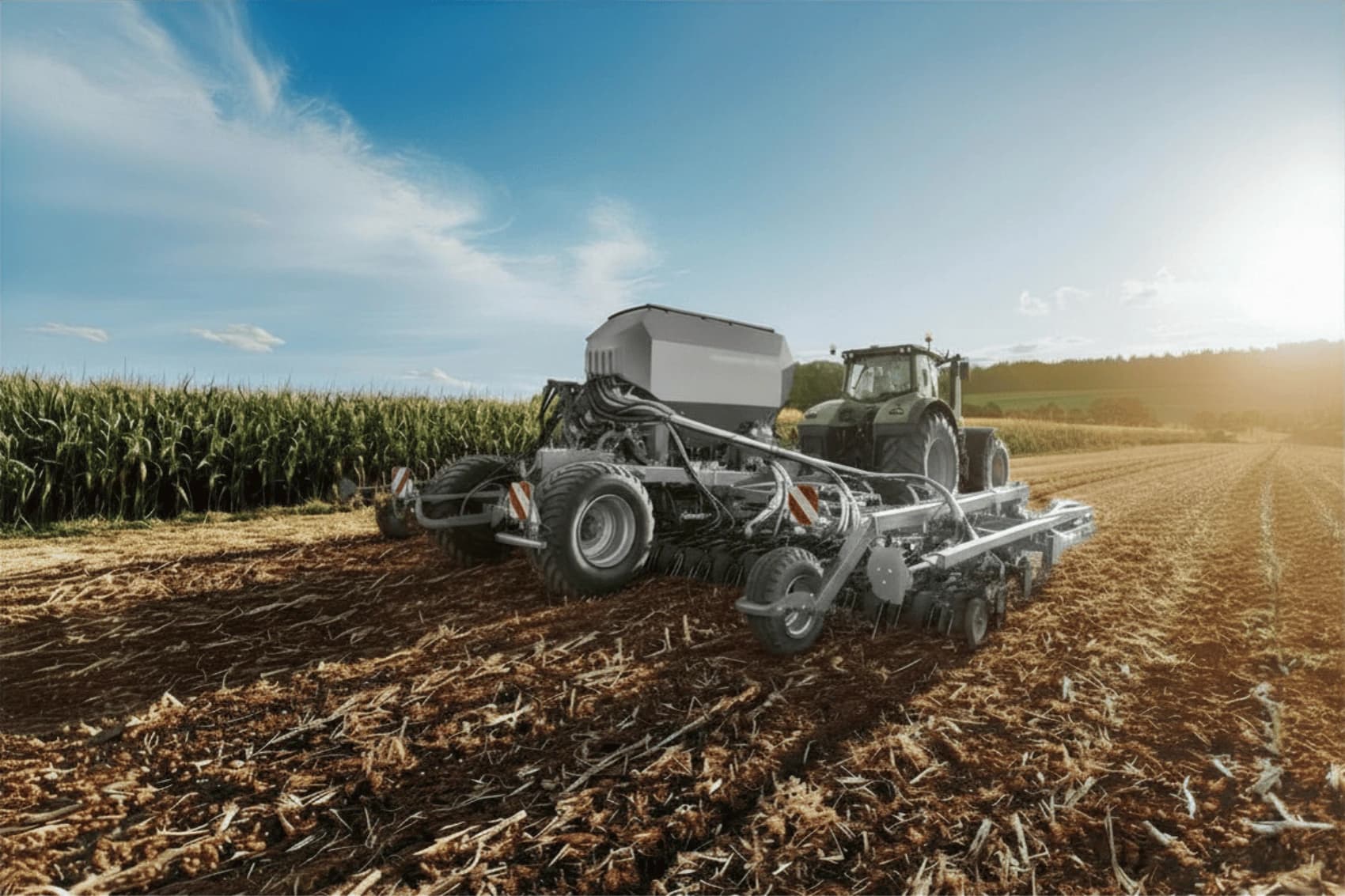 Sätechnik von HORSCH; LEMKEN und Maschio Gaspardo nur bei Landtechnik Schuster. 