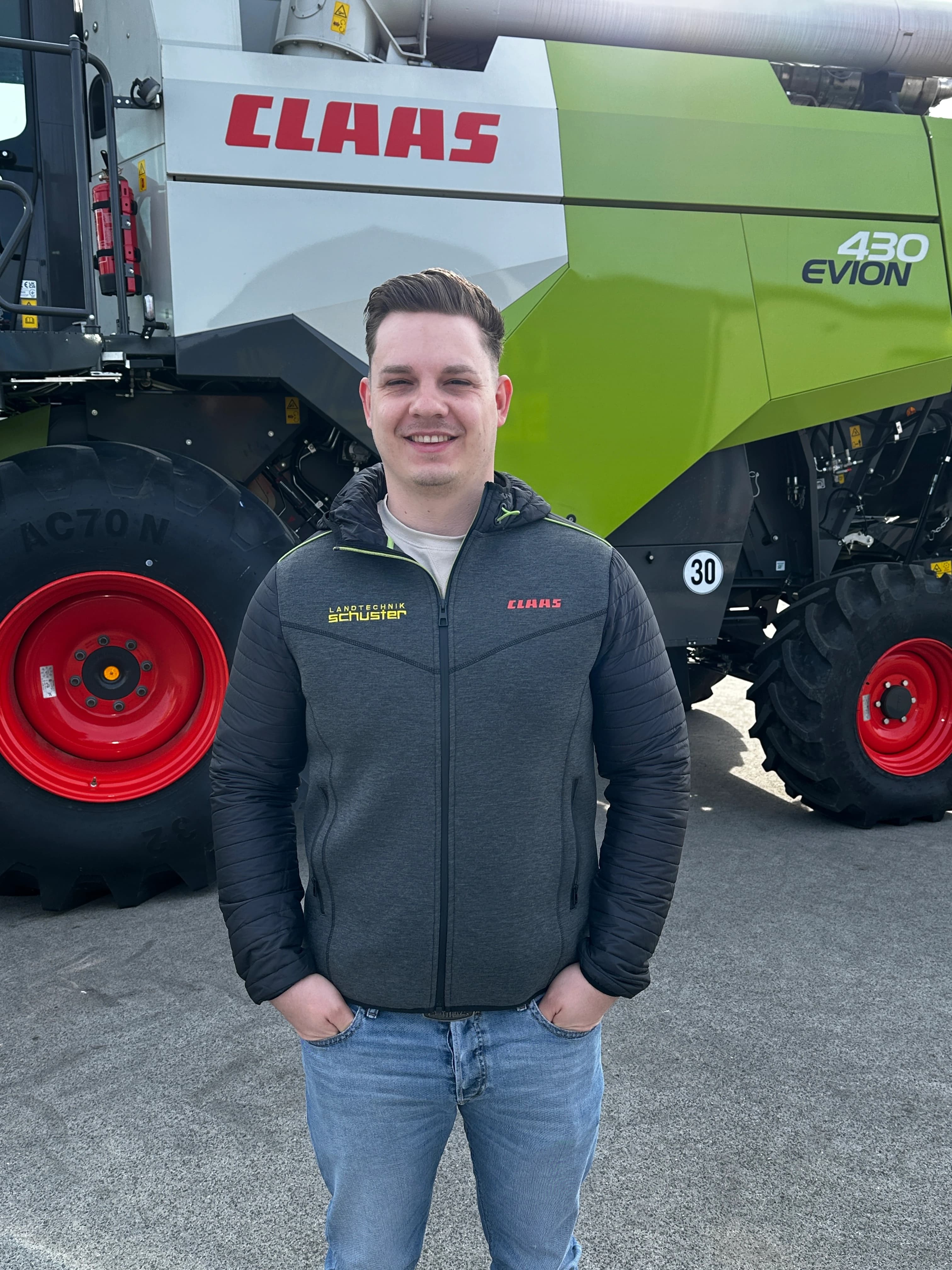 Alexander Wind, Verkäufer bei Landtechnik Schuster, persönliche Beratung