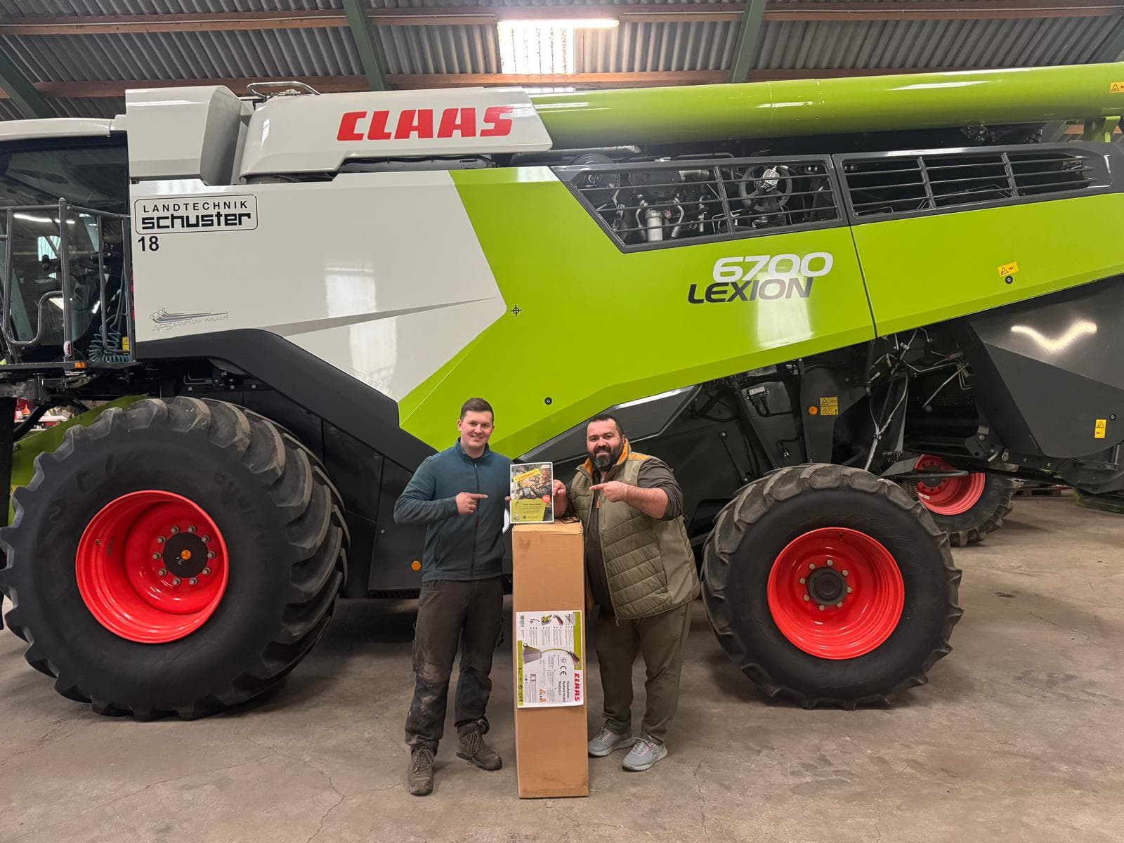 Gewinner der Winteraktion Bauer bei Landtechnik Schuster 
