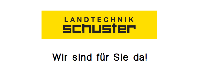 Ihr verlässliches Team, von Landtechnik Schuster, ist für Sie da, auch während der Erntezeit. 