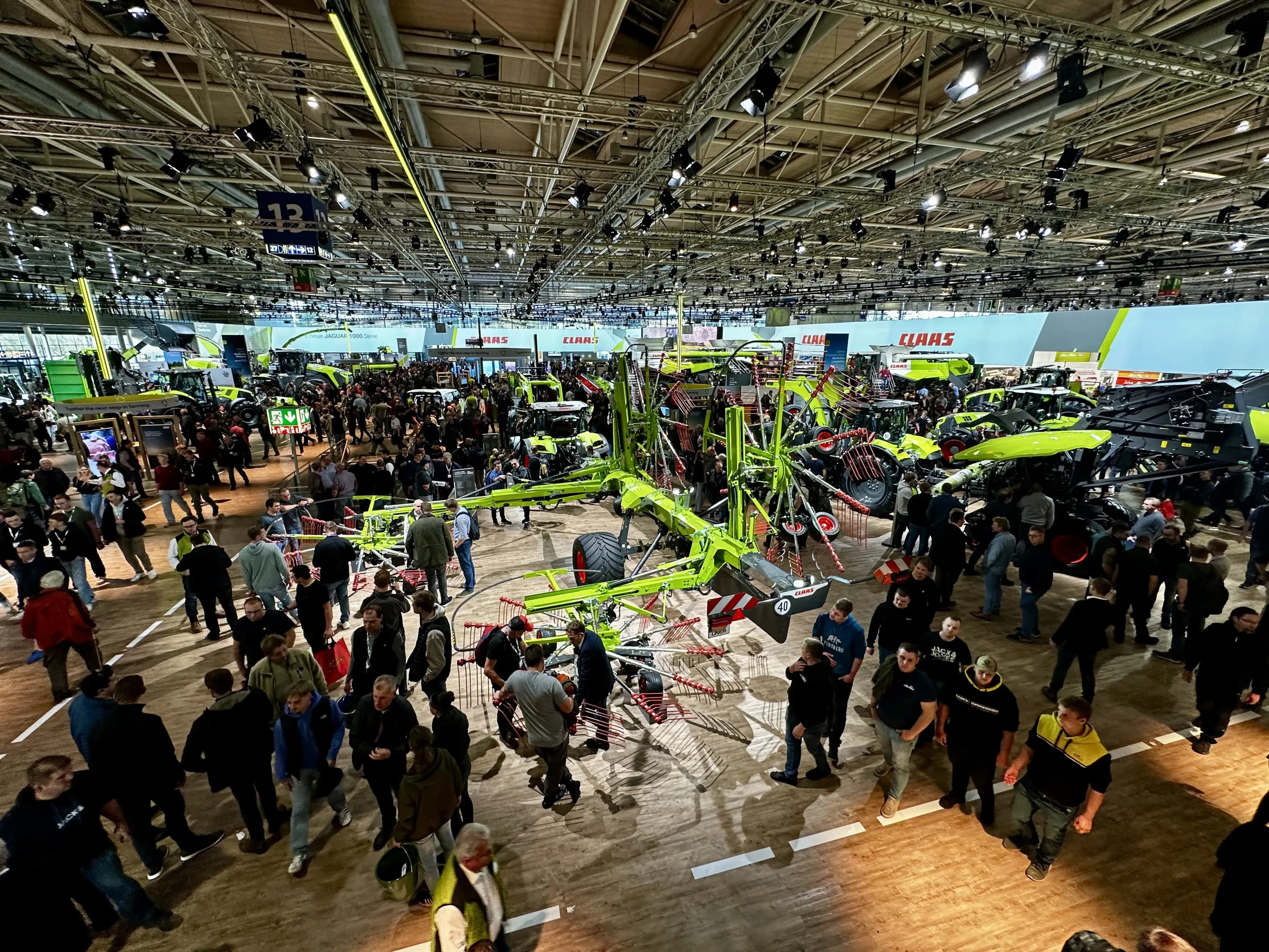 CLAAS Messestand Agritechnica in Hannover