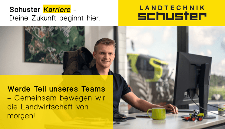 Bewirb dich jetzt bei Landtechnik Schuster