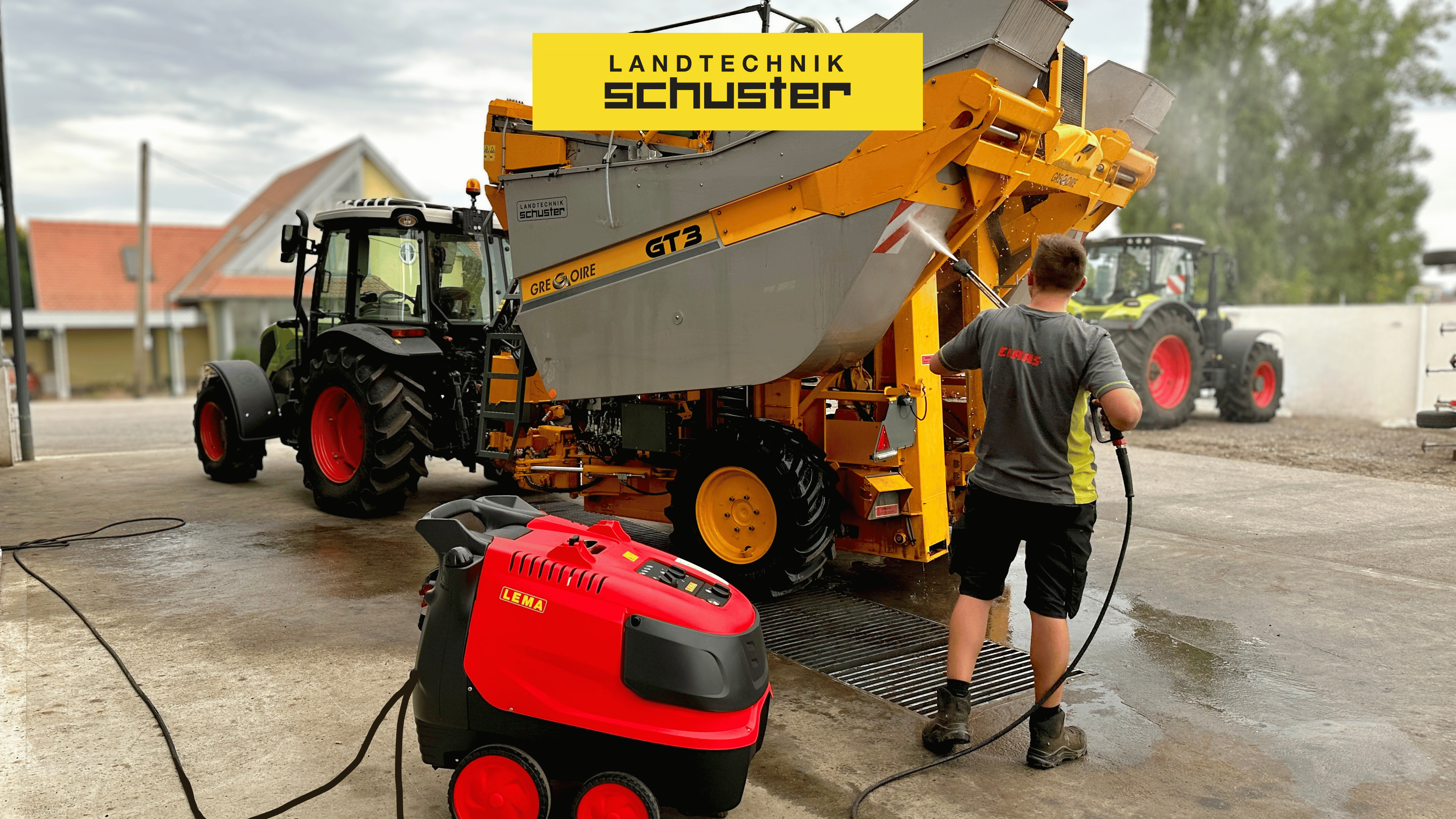 Jetzt Heißwasser-Hochdruckreiniger von Lema bei Landtechnik Schuster erhältlich.