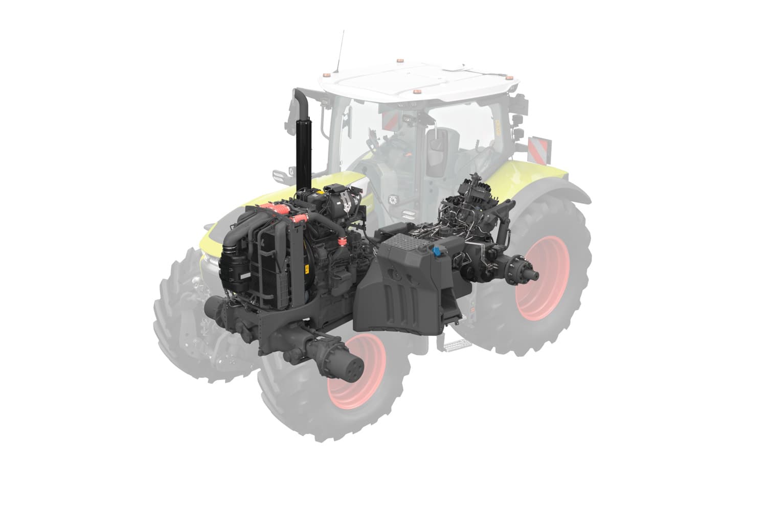 Der neue CLAAS Axion 8 hat einige Neuigkeiten zu bieten.