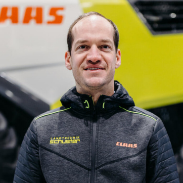 Robert Schuster, Landtechnik Schuster, Geschäftsführung, persönliche Beratung