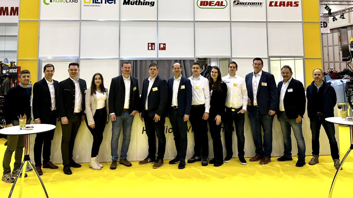 Landtechnik Schuster auf der AustroVin 2026 Gruppenfoto für beste Beratung