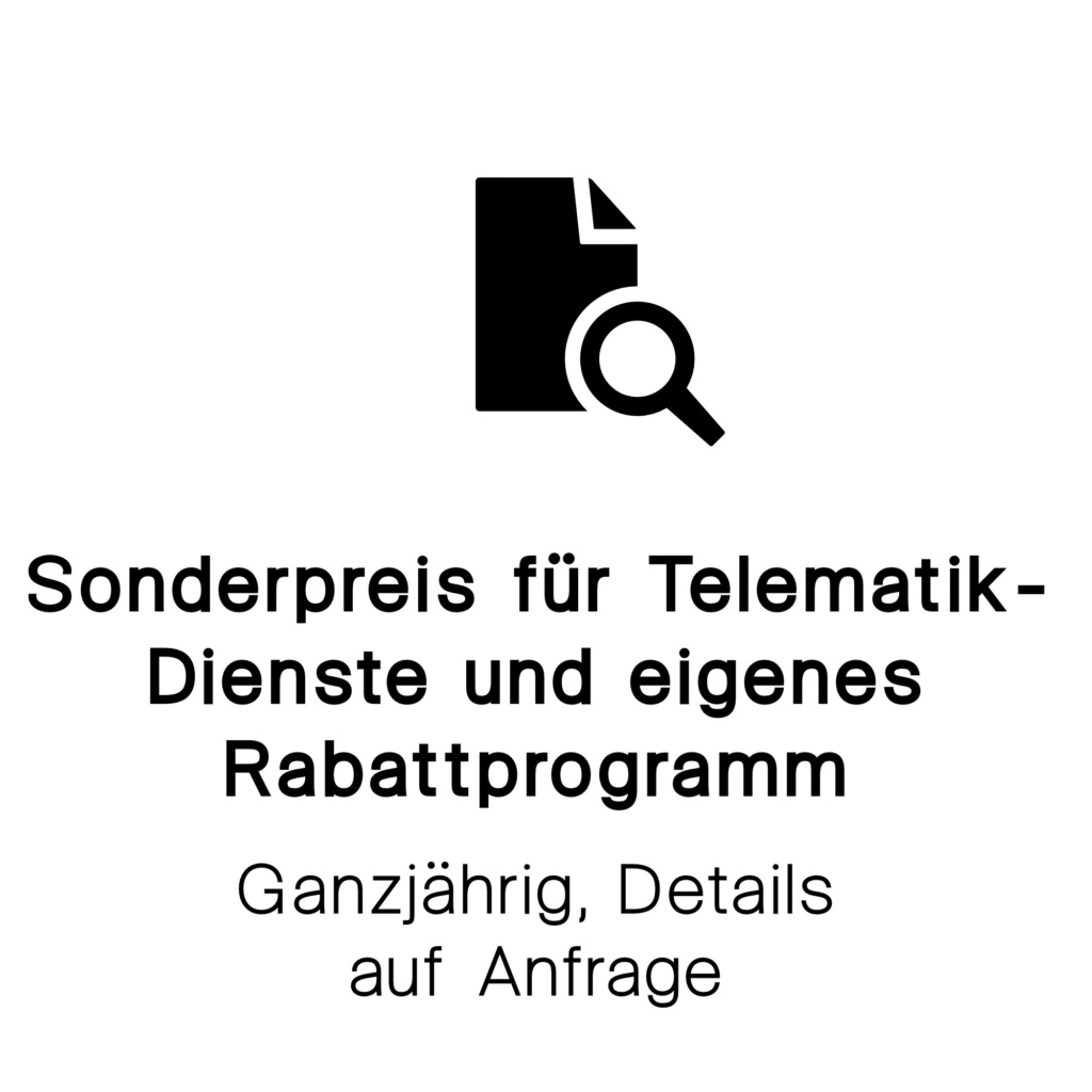 Wartungsvertrag von Landtechnik Schuster, ganzjährige Sonderpreis für Telematikdienste und eigenes Rabattprogramm